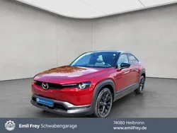 Soul red crystal m: black roof Gebraucht 2023 Mazda MX30 Makoto SUV | 23.990 € (Guter Preis)