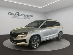 Silber Gebraucht 2023 Skoda Karoq SportLine SUV | 36.490 € (Fairer Preis)
