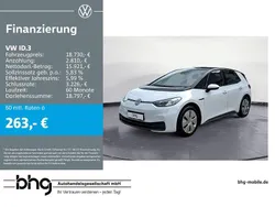 Weiß Gebraucht 2021 VW ID.3 Pure Kleinwagen | 18.730 € (Guter Preis)