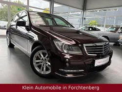 Rot Gebraucht 2012 Mercedes C180 Elegance Limousine | 13.990 € (Fairer Preis)