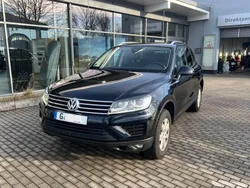 Moonlight blue pearlescent Gebraucht 2017 VW Touareg Terrain Tech SUV | 21.970 € (Superpreis)