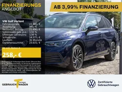 Blau Gebraucht 2022 VW Golf VIII Life Kombi | 22.480 € (Guter Preis)