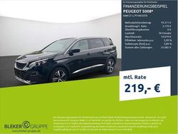 Lackierung schwarz perla nera/metallic klarlack Gebraucht 2019 Peugeot 5008 GT Van / Kleinbus | 22.490 € (Superpreis)