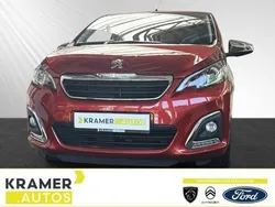 Rot Gebraucht 2021 Peugeot 108 Style Kleinwagen | 9.940 € (Fairer Preis)
