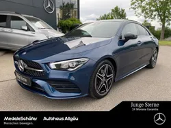 Denimblau (metallic) Gebraucht 2023 Mercedes CLA200 AMG Coupé | 33.430 € (Guter Preis)