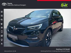 Diamant schwarz / karbon schwa Gebraucht 2021 Opel Grandland X Elegance SUV | 21.980 € (Fairer Preis)