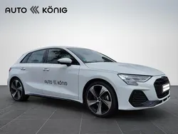 Weiß Gebraucht 2024 Audi A3 Sportback S-Line Limousine | 38.990 € (Fairer Preis)