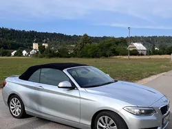 Silber Gebraucht 2017 BMW 220 Sport Line Cabrio | 14.200 € (Superpreis)