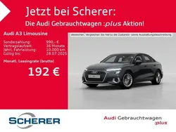 Schwarz Neu 2024 Audi A3 Advanced Plus Limousine | 33.490 € (Superpreis)