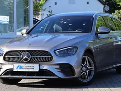 Mojavesilber (metallic) Gebraucht 2020 Mercedes E300 AMG Kombi | 34.980 € (Guter Preis)