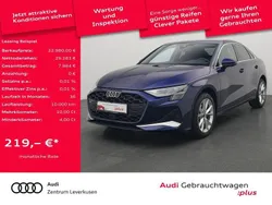 Navarrablau Gebraucht 2024 Audi A3 Advanced Limousine | 32.980 € (Teuer)
