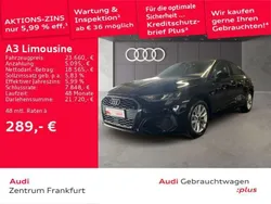 Schwarz Gebraucht 2022 Audi A3 Limousine | 23.660 € (Guter Preis)