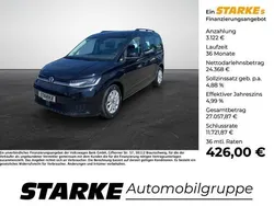 Schwarz (deep black perleffekt) Gebraucht 2021 VW Caddy Life Van / Kleinbus | 25.895 € (Superpreis)