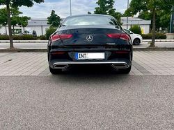 Schwarz Gebraucht 2019 Mercedes CLA220 AMG line Limousine | 29.500 € (Guter Preis)