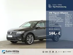 Schwarz Gebraucht 2021 VW Tiguan Allspace Highline SUV | 30.950 € (Guter Preis)