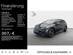 Grau Gebraucht 2021 VW ID.3 Pro Performance Kleinwagen | 20.659 € (Fairer Preis)