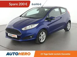 Blau Gebraucht 2016 Ford Fiesta Titanium Kleinwagen | 8.020 € (Fairer Preis)