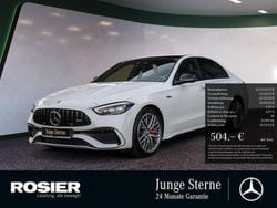 Weiss / opalithweiß Gebraucht 2024 Mercedes C43 AMG Premium Plus Limousine | 58.272 € (Fairer Preis)
