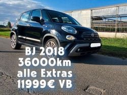 Schwarz Gebraucht 2018 Fiat 500L Cross Van / Kleinbus | 11.499 € (Fairer Preis)