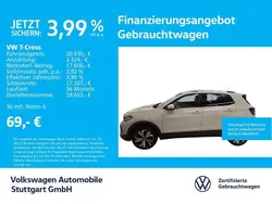 Ascotgrau Gebraucht 2024 VW T-Cross Style SUV | 20.930 € (Fairer Preis)
