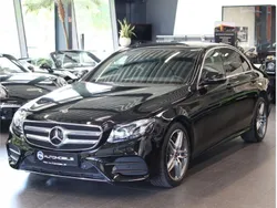 Schwarz Gebraucht 2018 Mercedes E300 AMG line Limousine | 37.980 € (Etwas zu teuer)