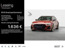 Rot Neu 2025 Audi RS6 Advanced Kombi | 150.895 € (Guter Preis)