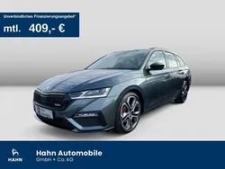 Quarzgrau metallic met. Gebraucht 2022 Skoda Octavia RS Kombi | 32.320 € (Fairer Preis)