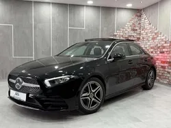 Nachtschwarz unilack Gebraucht 2022 Mercedes A200 AMG line Limousine | 28.990 € (Etwas zu teuer)