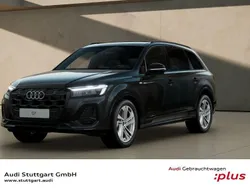 Mythosschwarz metallic Gebraucht 2025 Audi Q7 S-Line SUV | 69.940 € (Guter Preis)