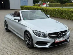 Silber Gebraucht 2016 Mercedes C400 AMG line Cabrio | 30.990 € (Guter Preis)