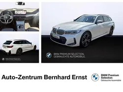 Mineralweiß metallic Gebraucht 2024 BMW 330e M Sport Kombi | 52.380 € (Teuer)