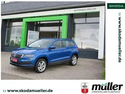 Blau (raceblau metallic) Gebraucht 2020 Skoda Karoq Style SUV | 22.990 € (Fairer Preis)