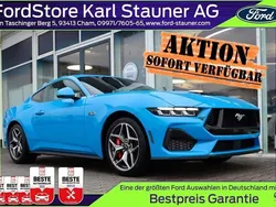Blue metallic Neu 2025 Ford Mustang GT Fastback Coupé | 50.480 € (Fairer Preis)
