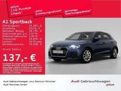 Navarrablau metallic Gebraucht 2024 Audi A1 Sportback Advanced Plus Kleinwagen | 23.381 € (Superpreis)