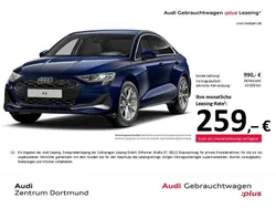 Navarrablau metallic Gebraucht 2024 Audi A3 Advanced Limousine | 30.244 € (Guter Preis)