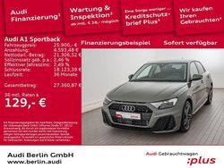 Chronosgrau metallic Gebraucht 2024 Audi A1 Sportback S-Line Kleinwagen | 25.900 € (Etwas zu teuer)