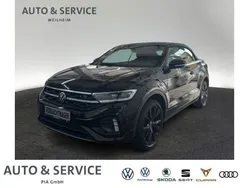 Schwarz Gebraucht 2022 VW T-Roc Cabriolet R-line Cabrio | 31.990 € (Etwas zu teuer)