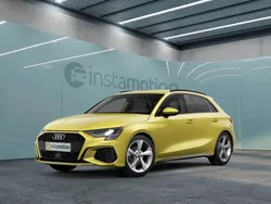 Gelb Gebraucht 2024 Audi A3 Sportback Sport Limousine | 33.446 € (Fairer Preis)