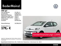 Weiß Gebraucht 2022 VW up! Move Kleinwagen | 13.330 € (Fairer Preis)