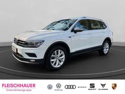 Weiss Gebraucht 2021 VW Tiguan Allspace Highline SUV | 26.470 € (Fairer Preis)