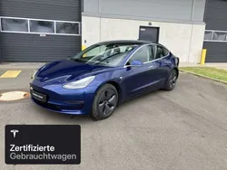 Blau Gebraucht 2020 Tesla Model 3 Long Range Limousine | 28.200 € (Fairer Preis)