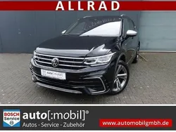Schwarz Gebraucht 2023 VW Tiguan Allspace R-line SUV | 39.980 € (Etwas zu teuer)