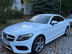 Weiß Gebraucht 2016 Mercedes C180 AMG line Coupé | 18.200 € (Etwas zu teuer)