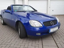 Blau Gebraucht 1999 Mercedes SLK200 Cabrio | 3.950 € (Fairer Preis)