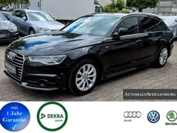 Mythosschwarz metallic Gebraucht 2018 Audi A6 S-Line Kombi | 27.399 € (Guter Preis)