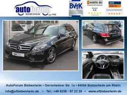 Schwarz unilack Gebraucht 2016 Mercedes E350 AMG line Kombi | 19.499 € (Guter Preis)