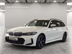 Weiß Gebraucht 2024 BMW 330e M Sport Kombi | 46.880 € (Etwas zu teuer)
