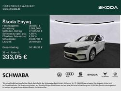 Moonweiß perleffekt/moonweis Gebraucht 2023 Skoda Enyaq iV SportLine SUV | 30.695 € (Superpreis)
