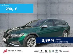 Grün Gebraucht 2021 VW Passat Alltrack Kombi | 24.930 € (Fairer Preis)
