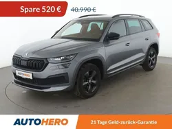 Grau Gebraucht 2022 Skoda Kodiaq SportLine SUV | 40.470 € (Teuer)